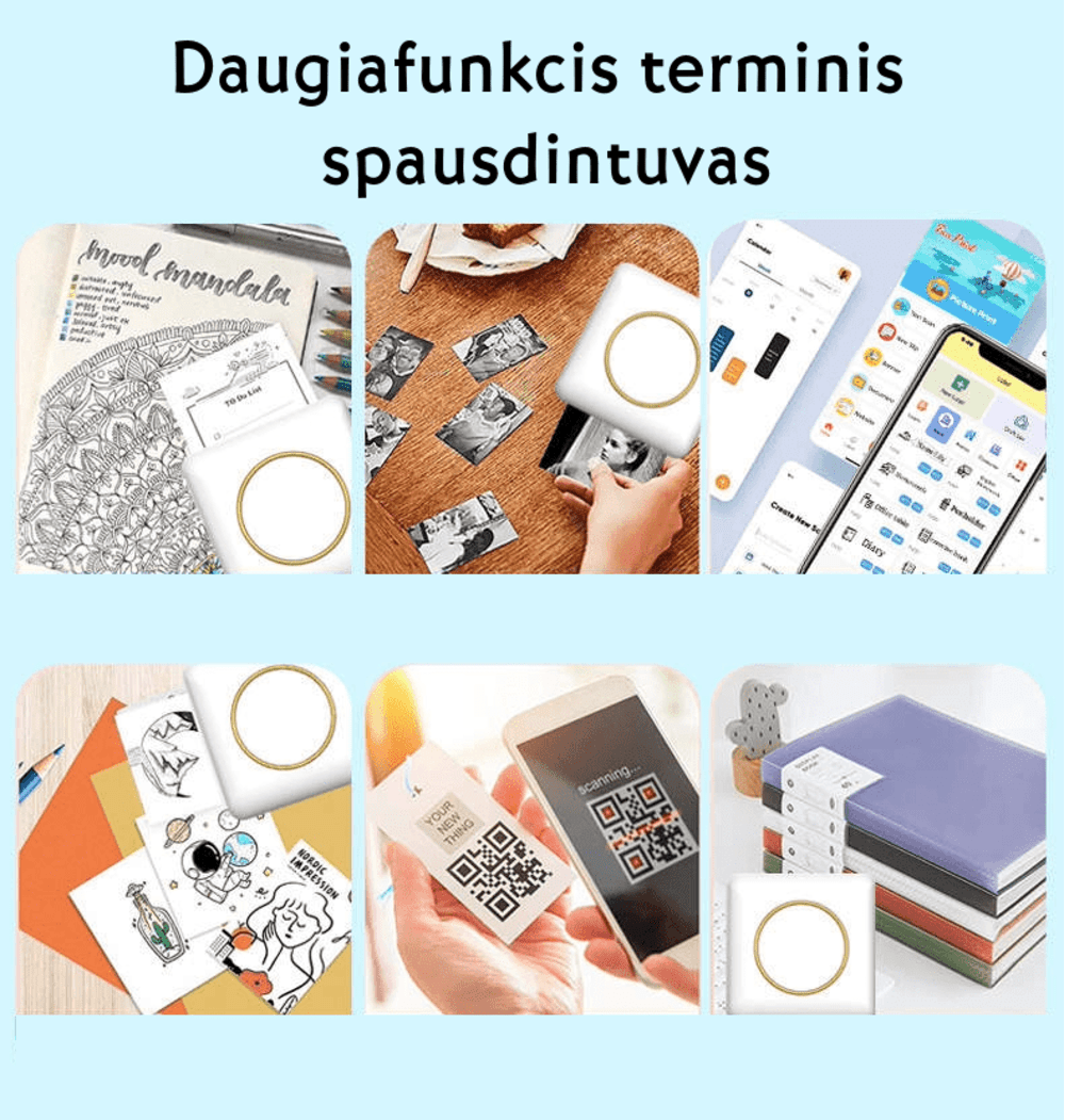 Mini Termo Spausdintuvas